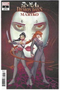 Demon Days Mariko #1 2021 Conner 1:25 Marvel Comics EB116