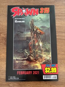 Spawn # 314 NM 1st Print Variant Cover Image Comic Book Todd McFarlane 7 J288