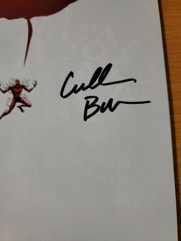 Minimum Carnage Alpha #1 2nd Print Variant Signed Cullen Bunn ~ NEAR MINT NM ~