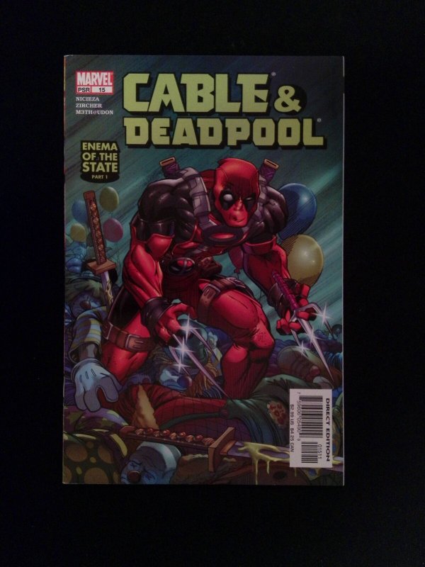 Cable and Deadpool #15  MARVEL Comics 2005 VF+