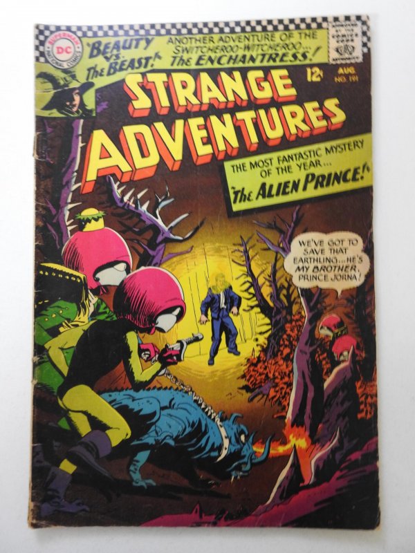 Strange Adventures #191  (1966) The Alien Prince! Solid GVG Condition!