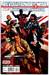 Revolutionary War Knights of Pendragon #1 X-Men (Marvel, 2014) VF/NM
