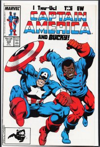 Captain America #334 (1987) Captain America [Key Issue]