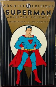 Superman DC Archive Hardcover Volume 2 OOP Unshrinkwrapped