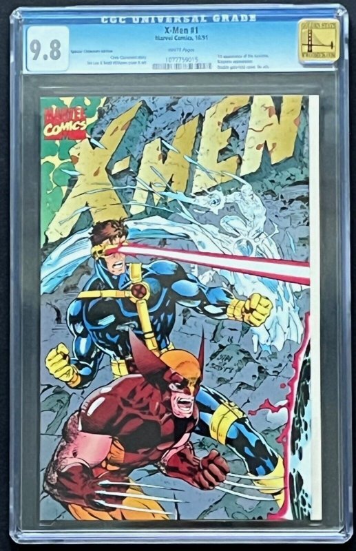 X-Men #1 Special Collectors Edition Marvel 1991 CGC 9.8 White Pages