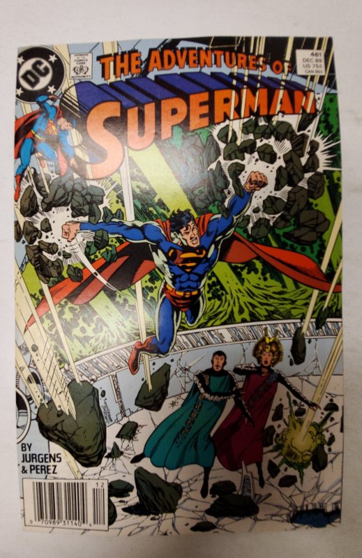 Adventures of Superman #461 (1989) NM DC Comic Book J715