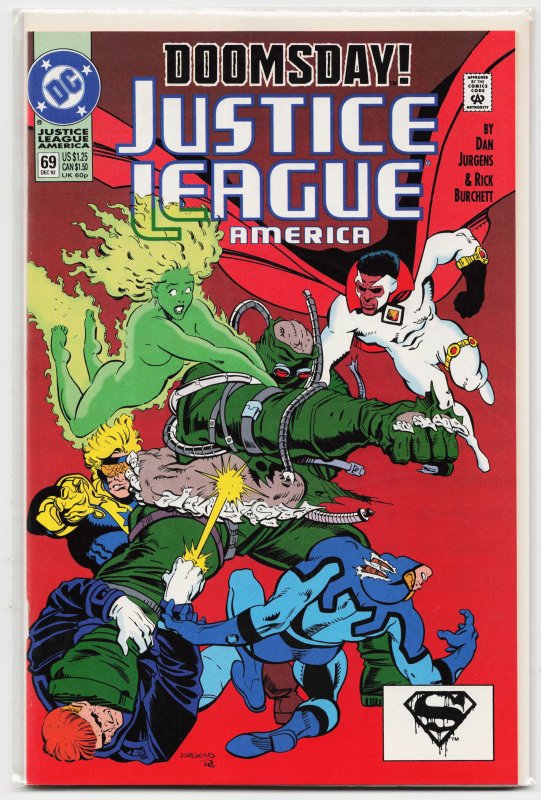 Justice League America #69 (1992) Justice League