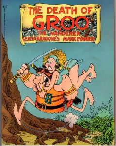 Marvel Graphic Novel #32 Second Print Cover (1987)  DEATH OF GROO