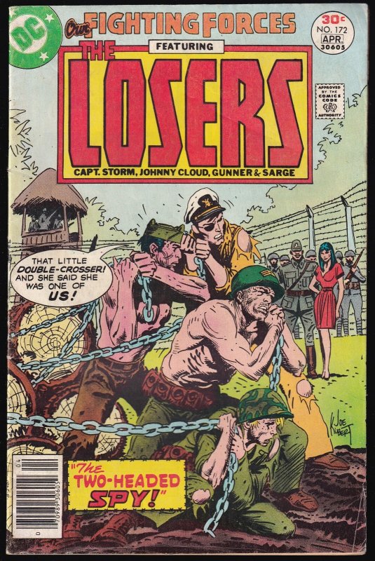Our Fighting Forces 172 (1977) VG/FN Bronze Age DC War Comics