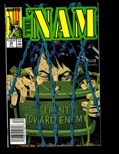 Lot of 12 The 'Nam Marvel Comics 23 34 24 25 26 27 28 29 30 32 33 35 Vietnam DS1