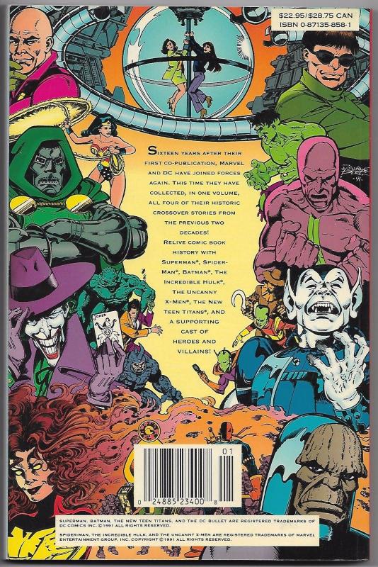 Crossover Classics Marvel/DC Collection TPB - 3rd Printing (1991) - VF