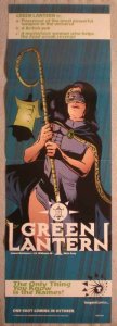 TANGENT GREEN LANTERN Promo poster, 11x34, 1997, Unused, more Promos in store