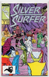 Silver Surfer #4 Direct Edition (1987) Silver Surfer