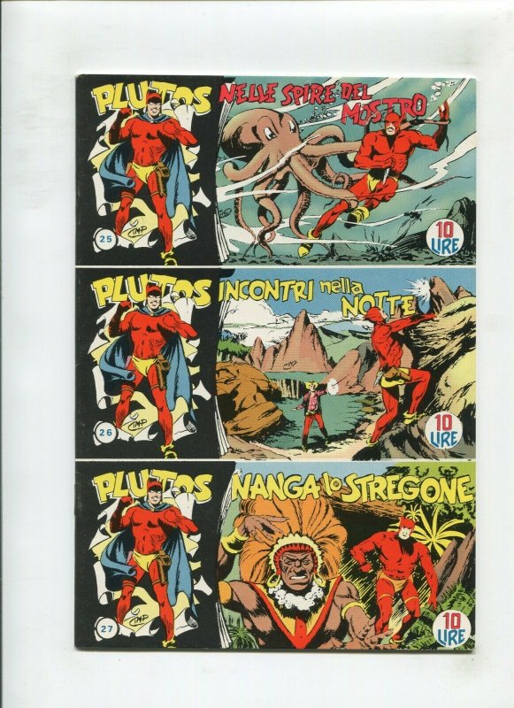 PLUTOS #25-27(9.0) ITALIAN!! 1975