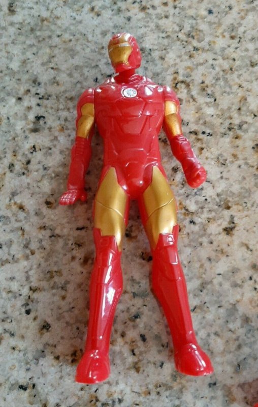 2012 Hasbro Marvel Legends Iron Man 6.5” Action Figure + bonus figure used 