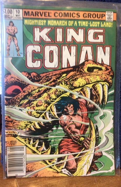 King Conan #10 Newsstand Edition (1982)