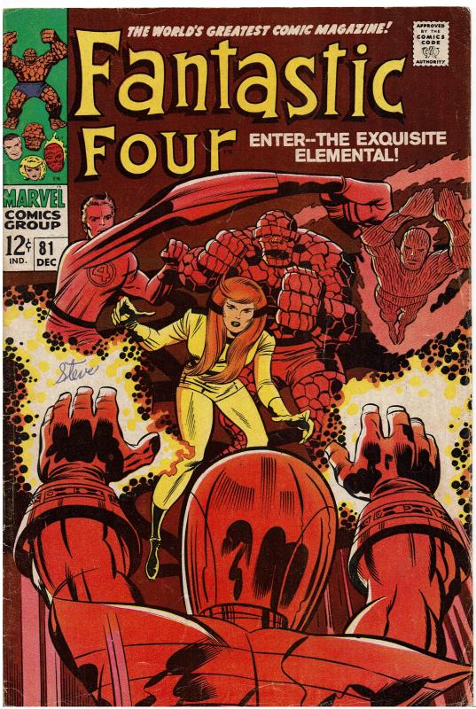 Fantastic Four #81, 2.0 or Better