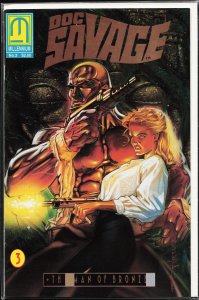 Doc Savage: The Man of Bronze #3 (1992) Doc Savage