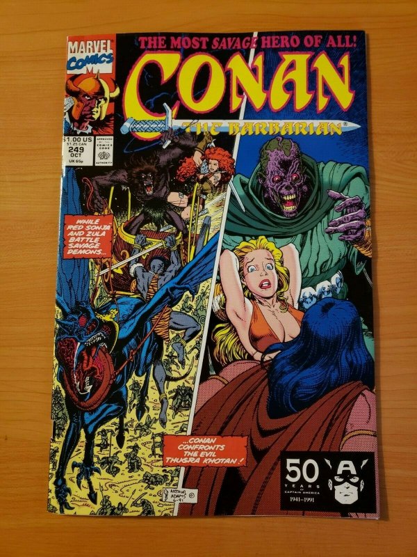 Conan The Barbarian #249 Direct Market Edition ~ NEAR MINT NM ~ 1991 Marvel