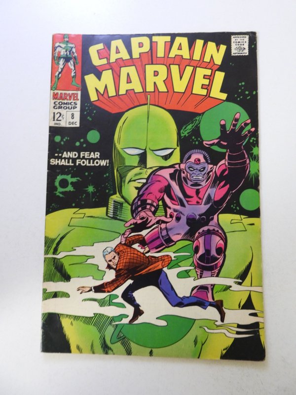 Captain Marvel #8 (1968) FN- condition