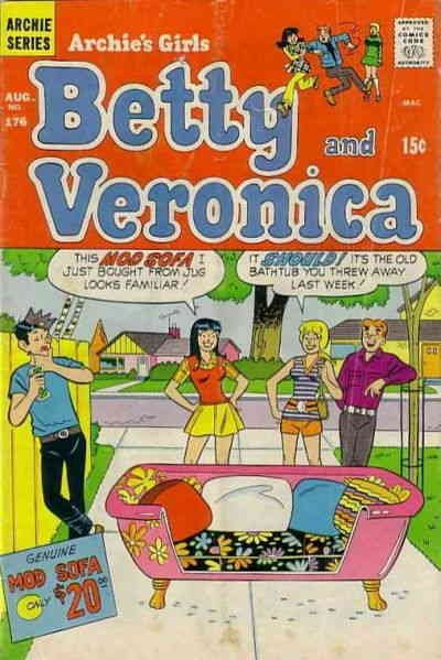 Archie's Girls Betty And Veronica #176 VG ; Archie | low grade comic August 1970