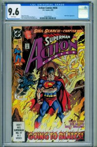 ACTION COMICS #656  CGC 9.6 Black Racer comic book 4330292025