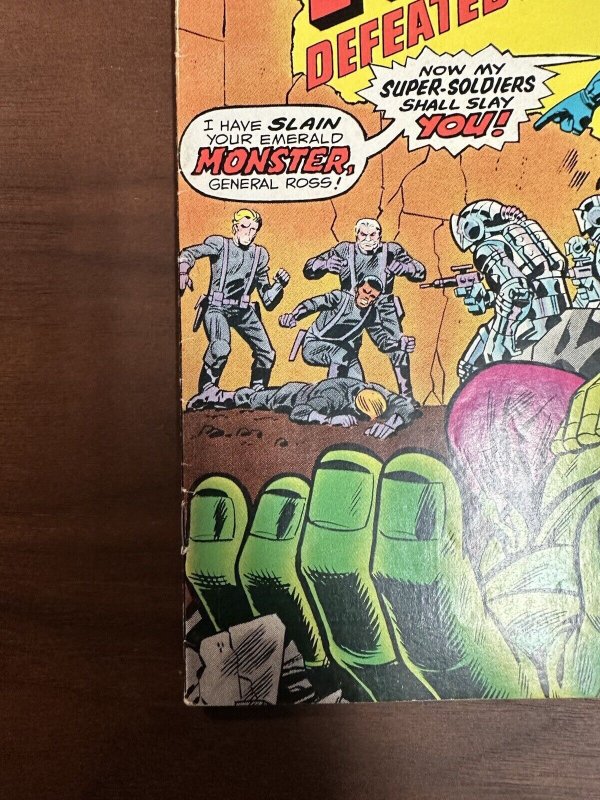 Incredible Hulk #187 FN- Herb Trimpe Cover (Marvel 1975)