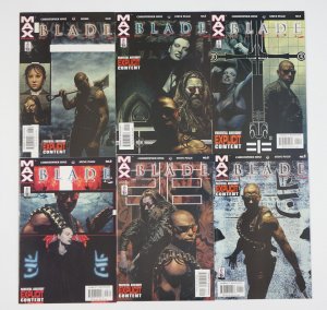 Blade #1-6 VF/NM complete series - marvel max - vampire hunter - tim bradstreet 