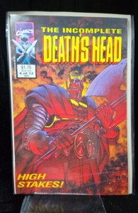 The Incomplete Death's Head #4 (1993) Death's Head 