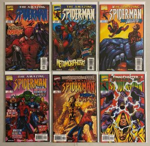 Amazing Spider-Man lot #401-441 Marvel 1st Ser (8.5 VF+) 38 diff (1995 to 1998)