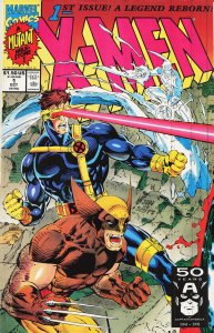 X-Men #1 Wolverine and Cyclops Cover (1991) X-Men [Key Issue]
