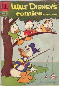 Comics and Stories, Walt Disney's #228 (Sep-59) VG Affordable-Grade Donald Du...