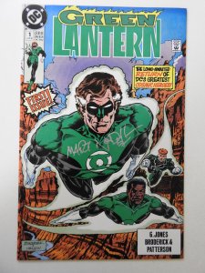 Green Lantern #1 (1990) VF+ Condition! Signed by Martin Nodell! W/ Cert!