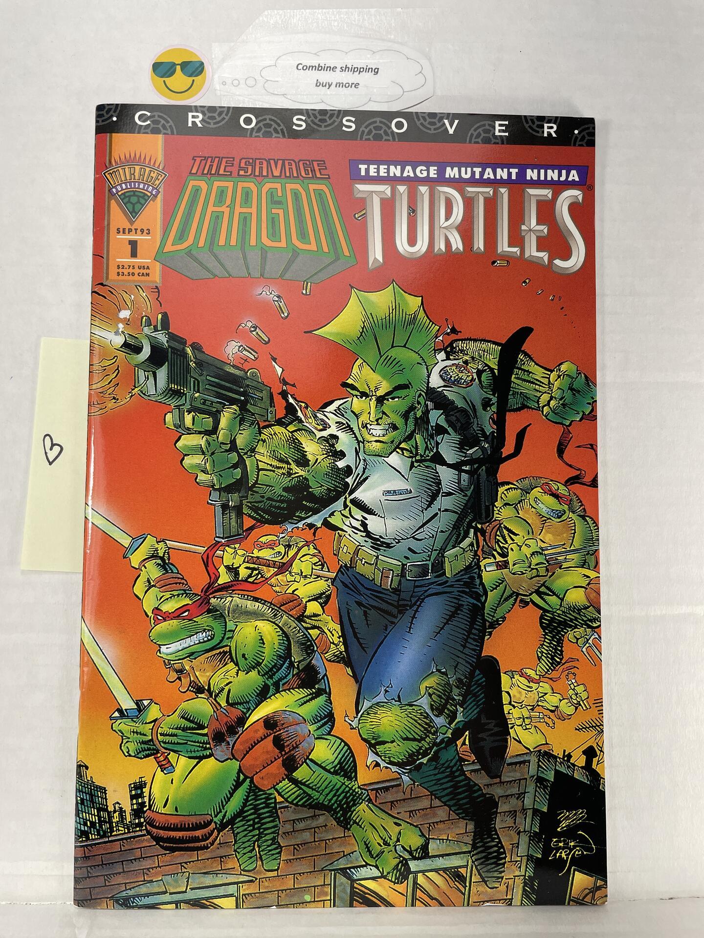 Savage Dragon/Teenage Mutant Ninja Turtles Crossover (1993) Comic