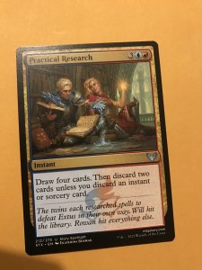 PRACTICE RESEARCH : Magic the Gathering MTG card / STRIXHAVEN, NM