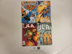 4 DC Comic Books #28 29 30 JLA + #28 Hawkman  104 TJ16