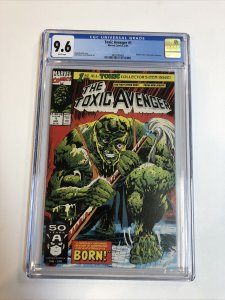 Toxic Avenger (1991) # 1 (CGC 9.6 WP) | 1st Full App Peter Dinklage New Movie