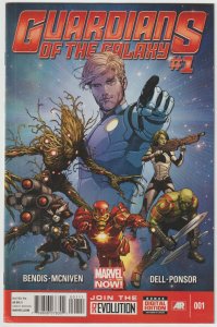 Guardians Of The Galaxy #1 (May 2013, Marvel), FN-VFN (7.0), Iron Man appearance