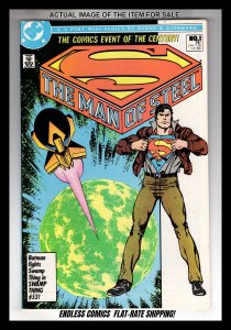 The Man of Steel #1 (1986) John Byrne Story & Art  / EBI#3