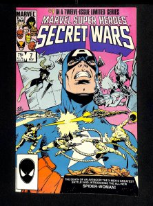 Marvel Super-Heroes Secret Wars #7 VF 8.0 1st New Spider-Woman!