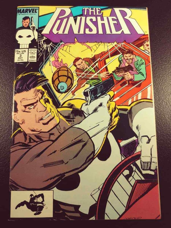 Punisher #3 Fn/VF Vol 2 Marvel (1987) c14a