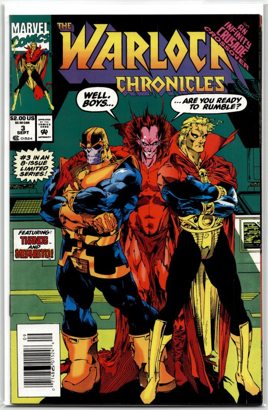 Warlock Chronicles #3 (1993) Warlock