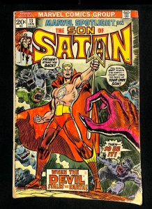 Marvel Spotlight #13 Origin Son of Satan!