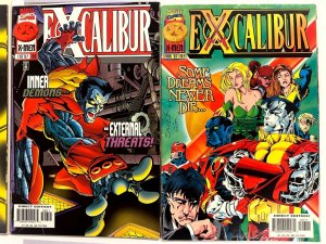 3 Excalibur Marvel Comic Books # 105 106 107 Avengers Hulk Thor Ironman 103 EJ10