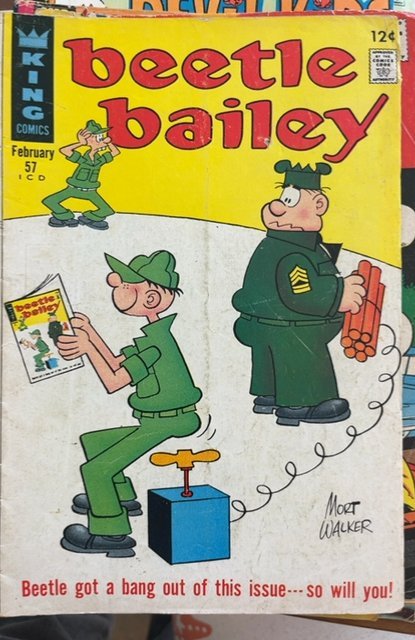 Beetle Bailey #57 (1967)  