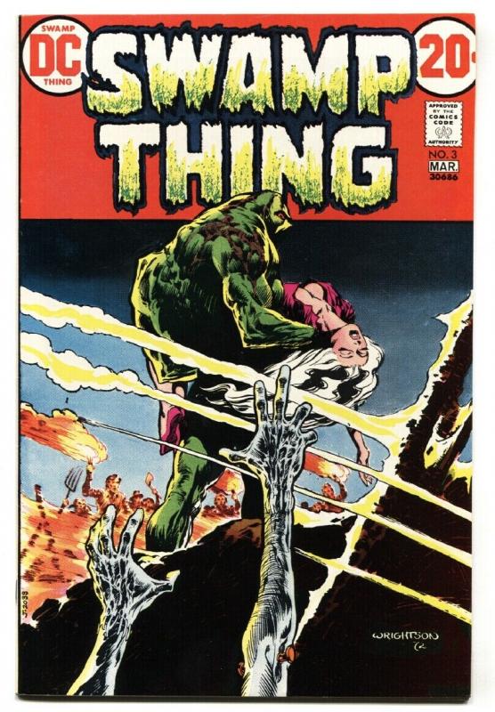 SWAMP THING #3 1st Patchwork Man-comic book DC NM-