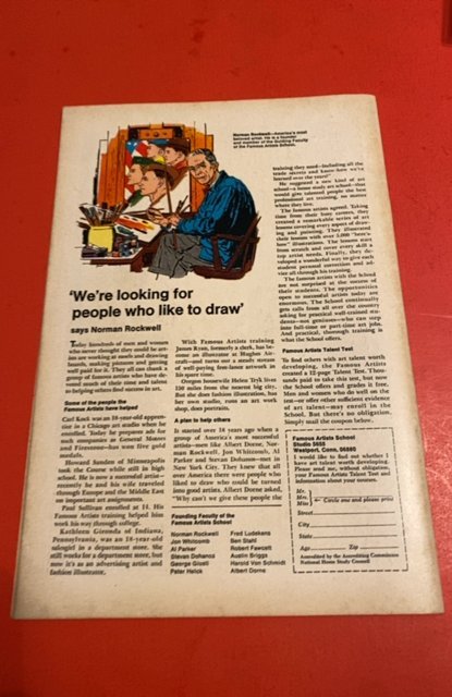 The X-Men #42 (1968) Death of prof x