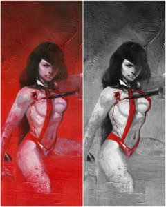 VAMPIRELLA TRIAL OF THE SOUL 1  DELL’OTTO VIRGIN VARIANT SET LTD TO 666