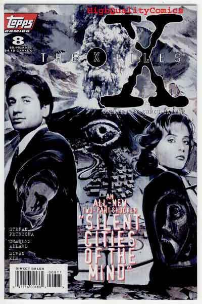 X-FILES #8, NM, Dana Scully, 1st,  Fox Mulder, Carter, 1995, more XF in store