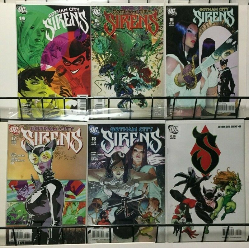 GOTHAM CITY SIRENS - DC - #8-26 - 2010-11 - 19 ISSUES - VF+ Or Better